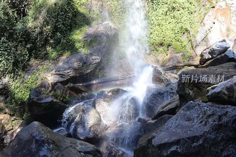 七姐妹瀑布，Nongkalikhai, Cherrapunji, Meghalaya, India